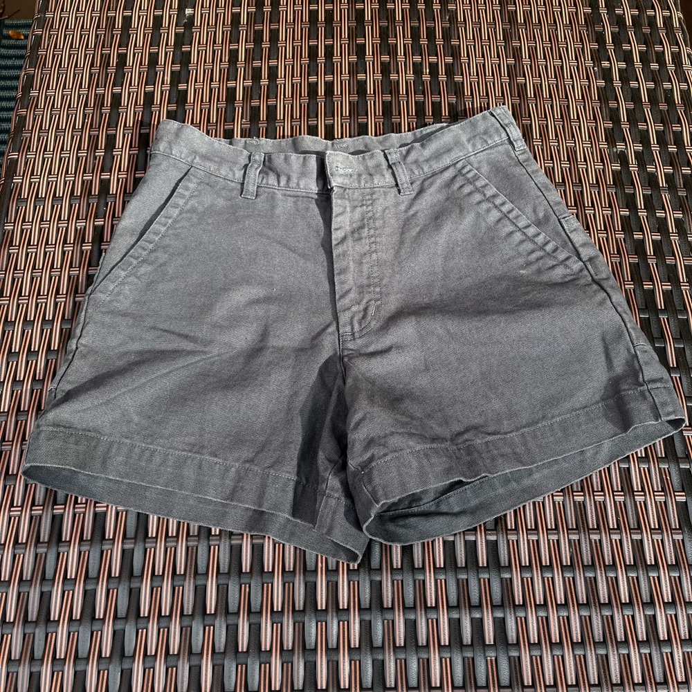Patagonia Cotton Stand Up Shorts Size 32 Gray